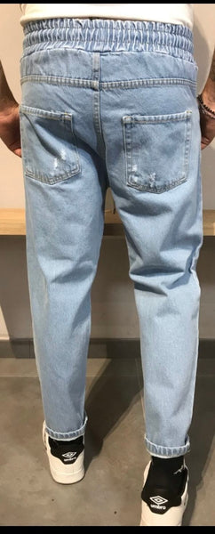 Jeans STRAPPETTATO Chiaro