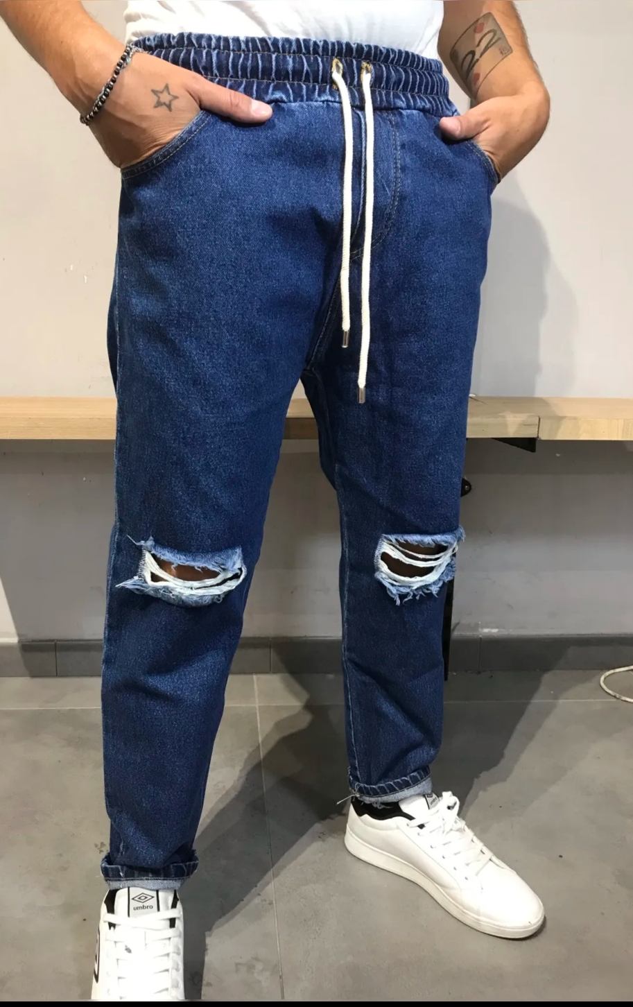 Jeans LOOSE Intermedio Scuro